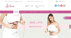 Desktop Screenshot of lafemmeperu.com