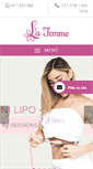 Mobile Screenshot of lafemmeperu.com